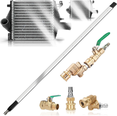 #ad 39 Inch Radiator Cleaning Wand 4500 PSI Stainless Steel Radiator Cleaner Wand w $62.54