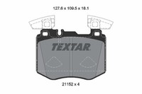 Bremsbelagsatz FÜR MERCEDES-BENZ GLC (X253) - Textar 2115201