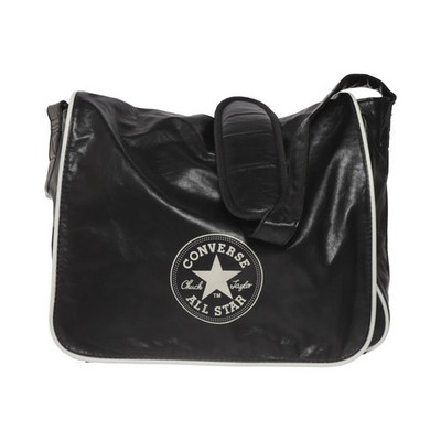 Converse, Umhängetasche, Unisex (Erwachsene), Schwarz, Print, 34, 36, 32 cm #W9Y