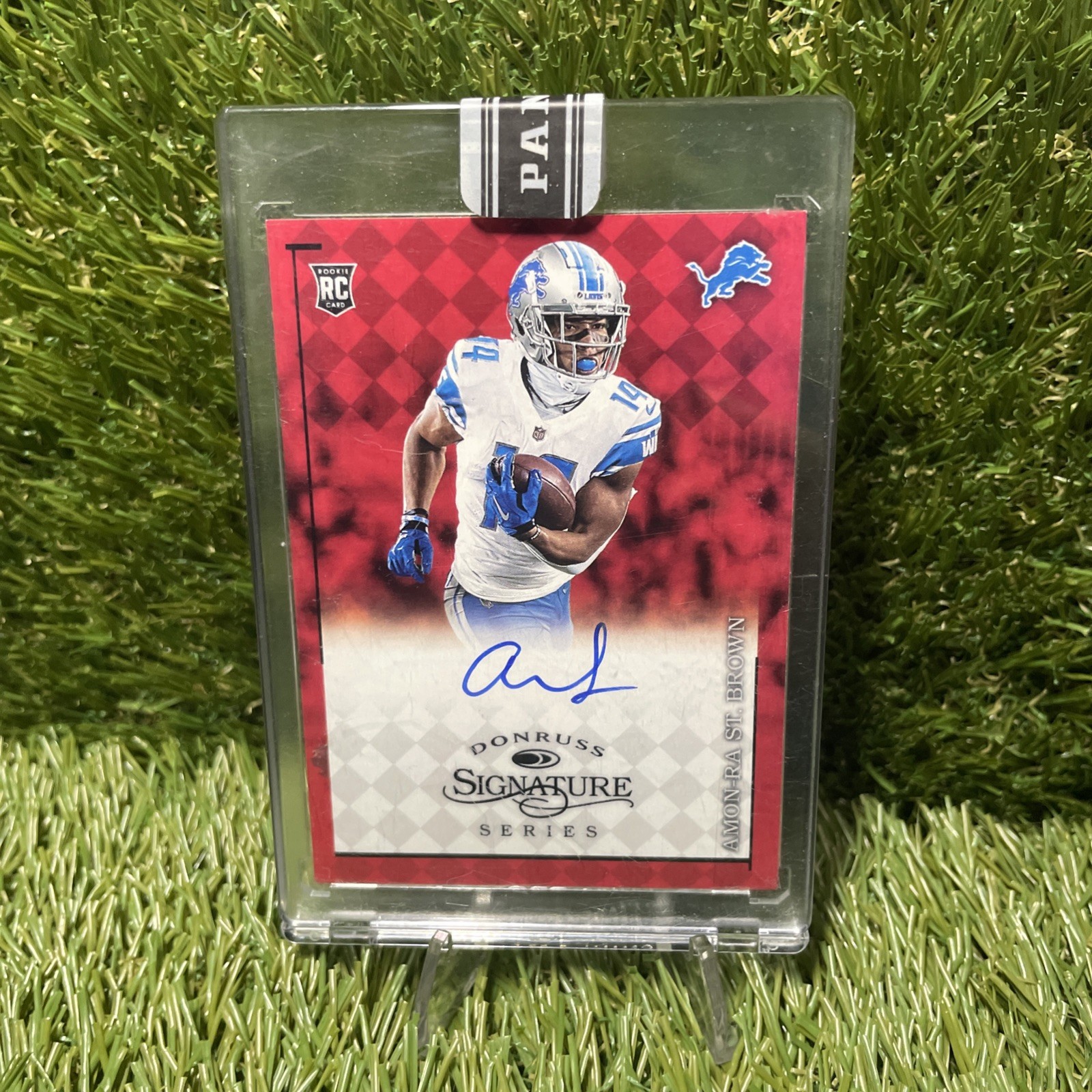 Amon-Ra St. Brown Panini Instant Donruss Signature Series #DS30 Base