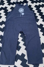 Pantalon Dandelion Sleeveless Pocket Straight-Leg Women's Jumpsuit Gray Blu