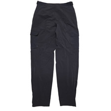 Lululemon Reykur Pants cargo Black Women's Regular Yoga Size 6 ankle zip belted