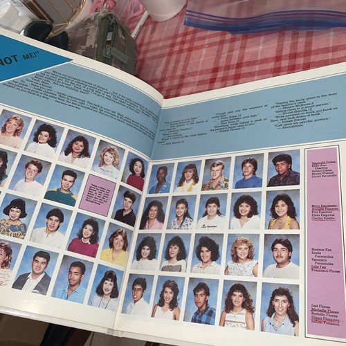 1988 Holmes High School, San Antonio, Tx. Yearbook Signatures - Bild 4 von 7