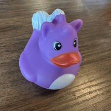Rubber Duck Purple Unicorn Decor Car Jeep Ducked Home Office Cruise Bath Ducky