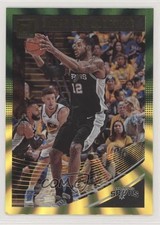 2018-19 Panini Donruss Holo Green & Yellow Laser LaMarcus Aldridge #131 rt6