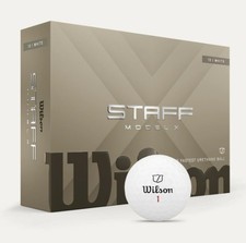 Wilson Staff Model X Golf Balls White, 12pk 1dz 2026 NEW