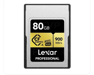 Lexar 80GB Professional (900MB/Sek) Typ A Cfexpress Gold Series Speicherkarte
