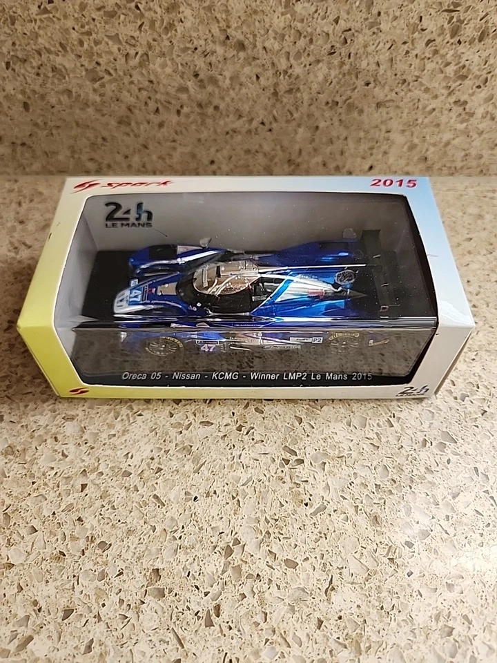 Spark S4660 Oreca 05-日产 KCMG #47 LMP2 级冠军勒芒 2015 - 1/43 比例 — 第 2/4 张图片