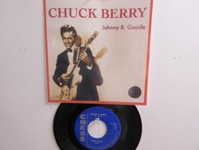 💥 ' CHUCK BERRY '   HIT 45 + PICTURE  [JOHNNY B. GOODE]  ** 1958 ! 💥