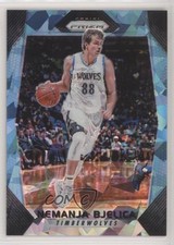 2017-18 Panini Prizm Blue Ice Prizm 19/99 Nemanja Bjelica #87 1s6
