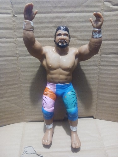 Vintage 1989 LJN WWF Haku Wrestling Superstars Ser...