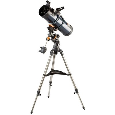 31045 AstroMaster 130EQ Newtonian Reflector Telescope Dark Blue