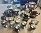 Huge Lot EPNS Silver Plated Tableware Teapots Goblets Bowls Pitchers 4489g 158oz