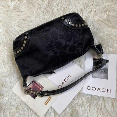 正規 品 通販 Vintage Coach Accessory Pouch Signature 【公式通販】