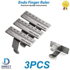 Dental Endo Finger Ruler Measuring Gauge Span Endodontic Scale Measure Ring