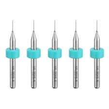 0.35mm Tungsten Carbide CNC Engraving Print Circuit Board PCB Drill Bits 5 Pcs