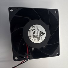 Delta FFB0812EHE DC Fan 12V Brushless Square Black Plastic