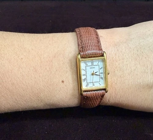 Seiko Women's Vintage Quartz Watch Gold Plated, Needs Battery
