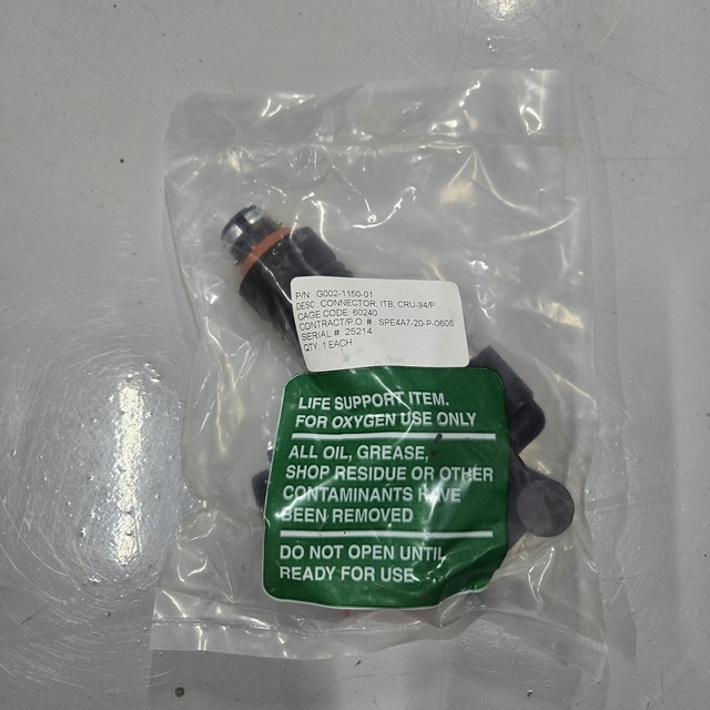 USAF USN Gentex CRU-94P Integrated Terminal Block Connector(NEW)