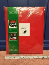 Christmas Celebration 3D Holiday Photo Display Album Tabletop Display Album NEW