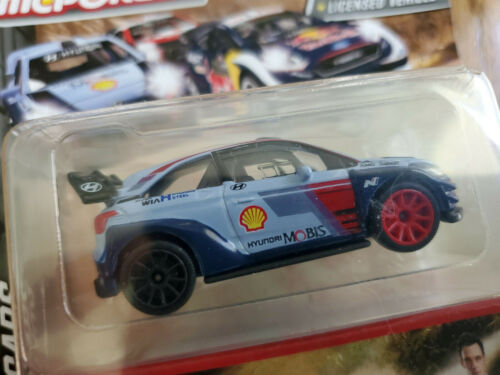 Majorette HYUNDAI I20 WRC THIERRY NEUVILLE Blue Shell Limited Edition 1:64 NRFP