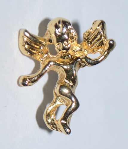 Angel Tack Pins Brooch Lucky Penny Happy Face Set of 5 - Picture 7 of 7