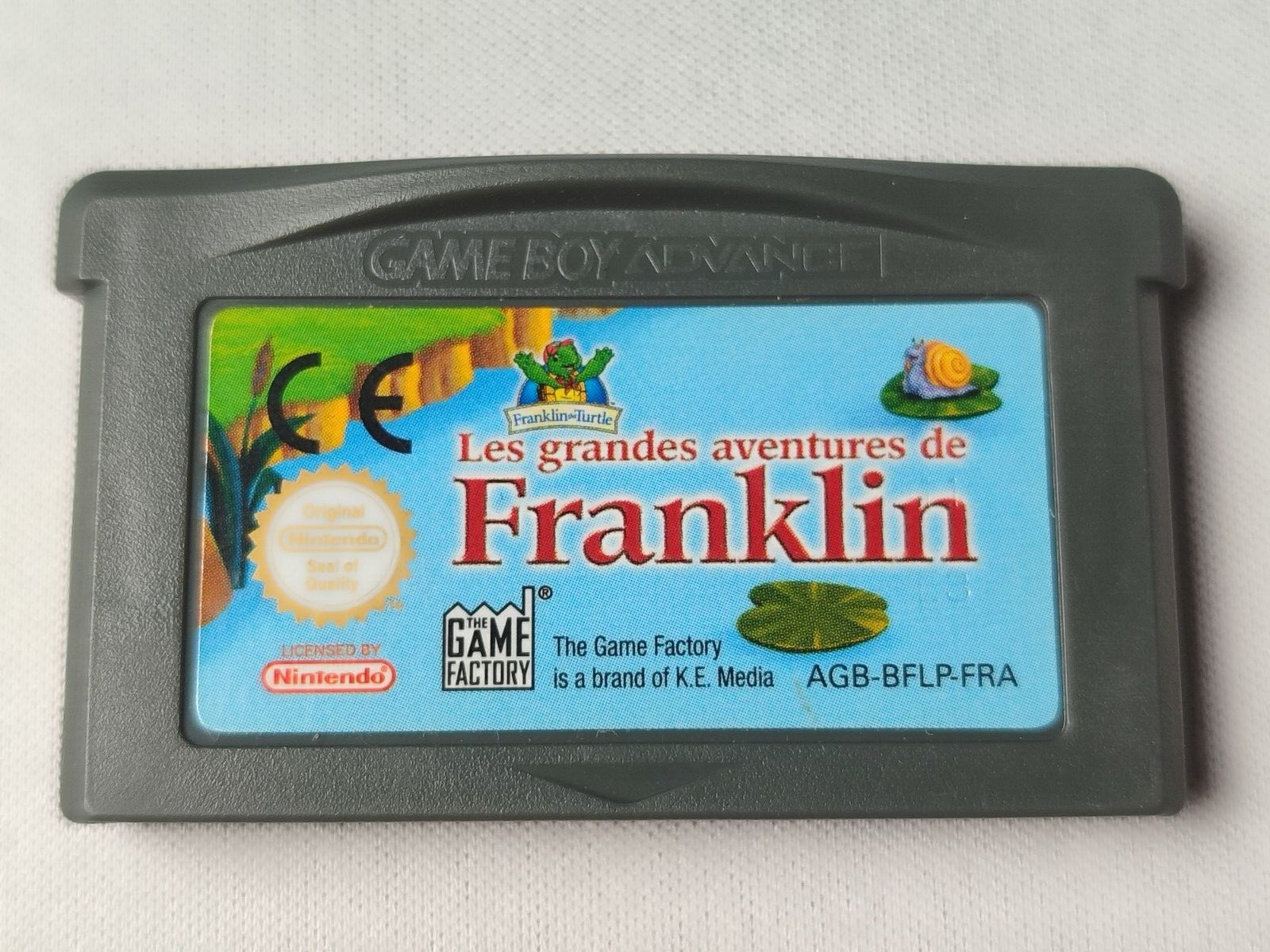 Jeu Nintendo Game Boy Advance Les grandes aventures de FRANKLIN PAL EUR