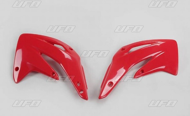 Ouïes de radiateur UFO pour carrosserie de Honda CR 85 en compétition motocross
