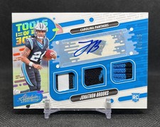 2024 Panini Absolute JONATHON BROOKS Rookie PRIME Triple Patch AUTO /25 RC SP