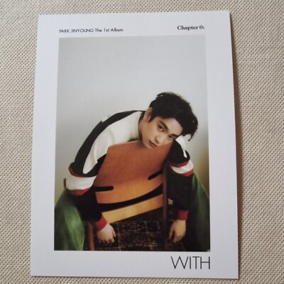 GOT7 PARK JINYOUNG THE 1ST ALBUM CHAPTER 0:WITH ALBUM YOU VER