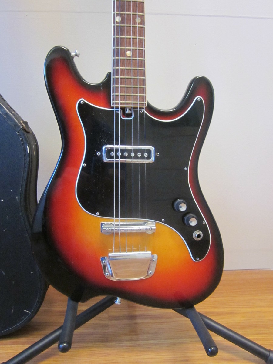Vintage Teisco Heit Deluxe With Case Japan | eBay