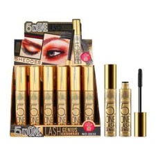 Shedoes Volumizing &Lengthening Mascara Waterproof, Smudge-Proof, Long-Lasting