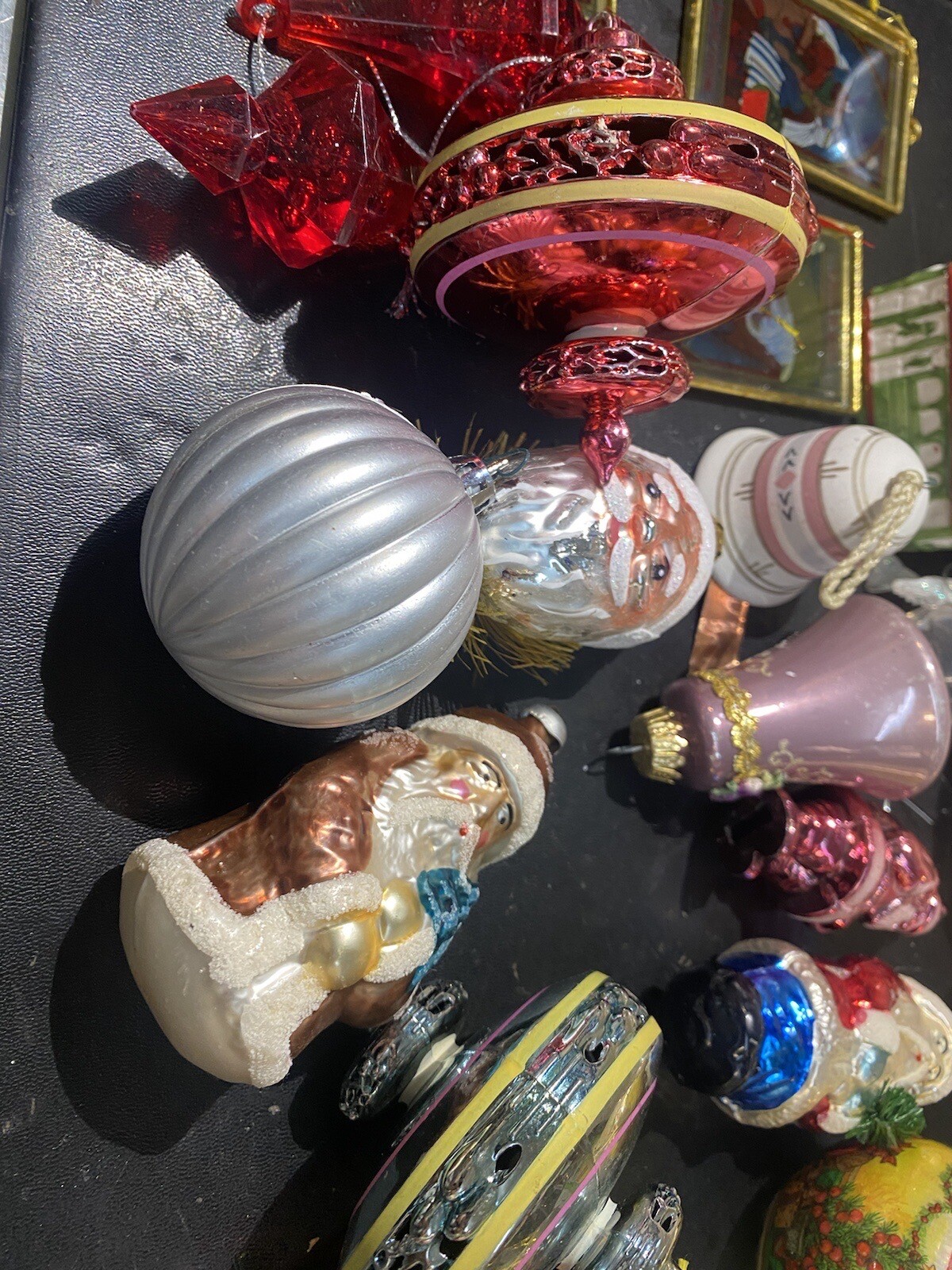 vintage lot of christmas ornaments eBay