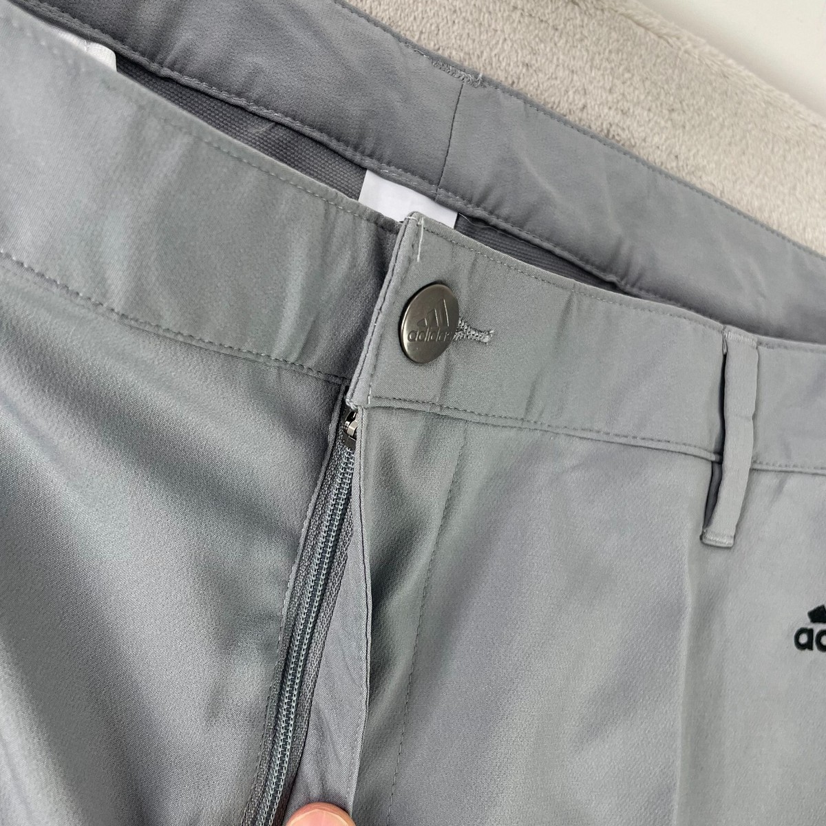 Adidas GU2673 Men's Grey Adi Ultimate Classic Golf Pants Size 40