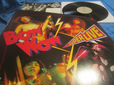 BOW WOW    SUPER LIVE    MAKELLOS / MINT JAPAN PRESSUNG & INSERT HEAVY METAL