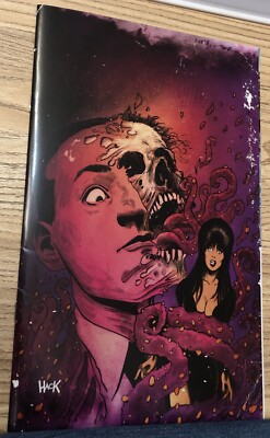 Elvira Meets HP Lovecraft #1H - Dynamite 1:10 CVR Robert Hack & Bagged