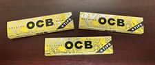 OCB Solaire Slim Rolling Papers  Tips -3 Packs