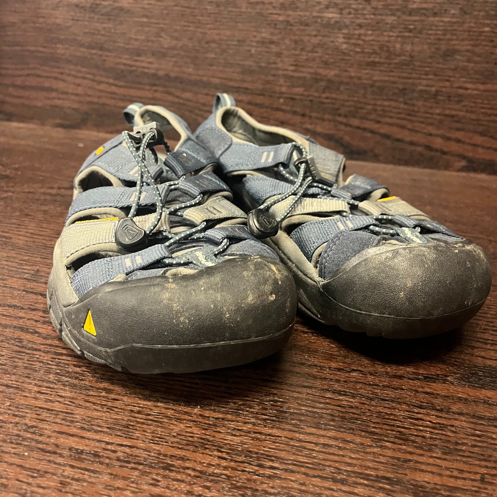 Keen Newport H2 1012206 sandalo da trekking uomo taglia 9 slingback impermeabile grigio blu