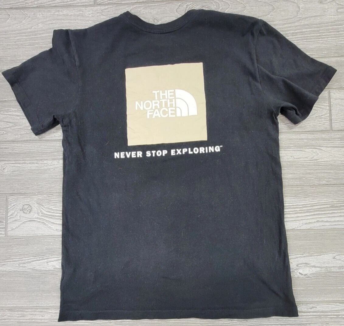 North face never stop sales exploring t shirt black