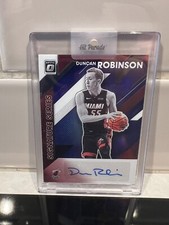 2019-20 Donruss Optic Purple Prizm Signature Series Duncan Robinson AUTO🏆🏀mint