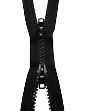 Cerniera DOPPIO CURSORE Lampo Zip catena pesante Plastica 8 super resistente