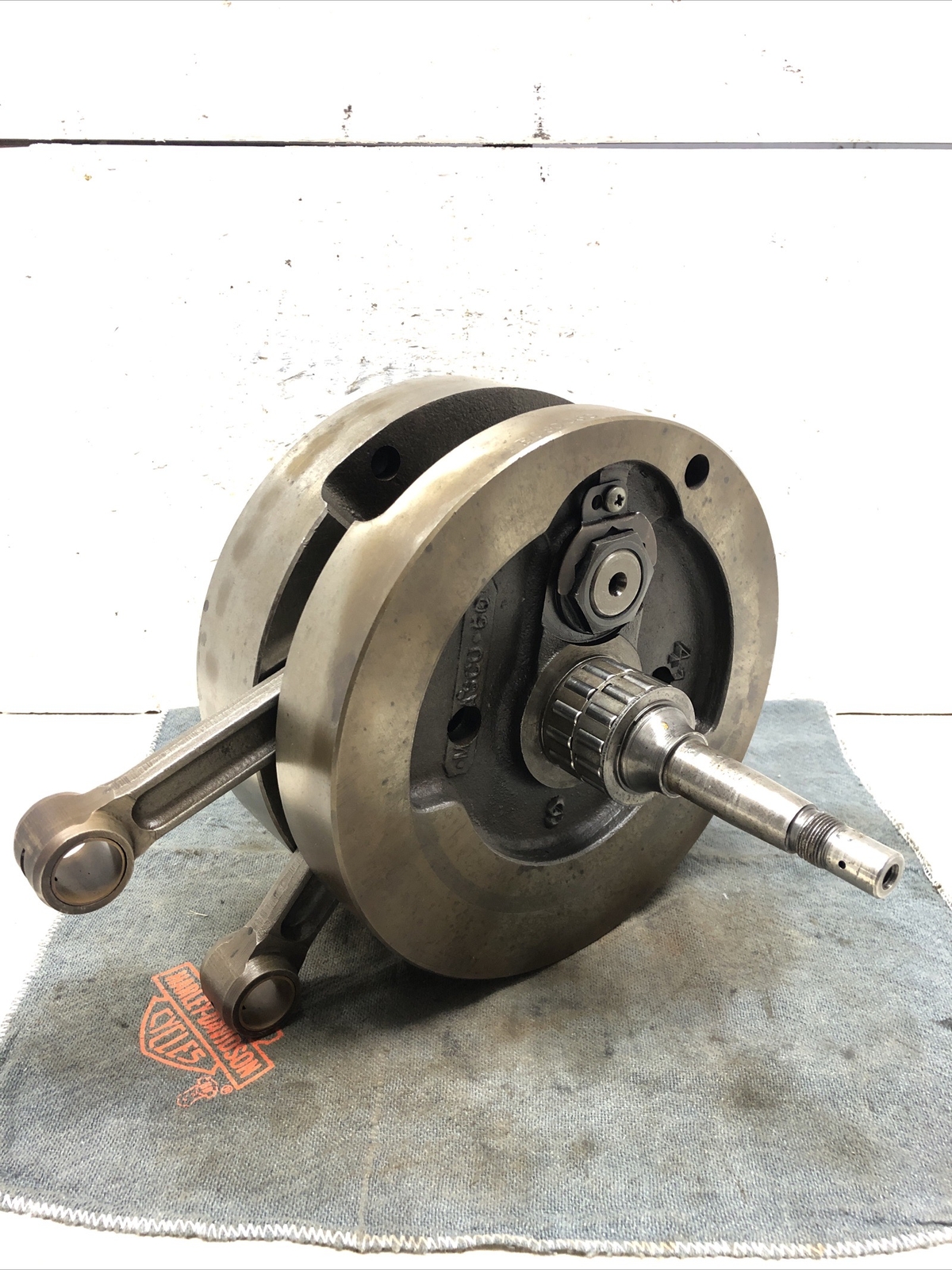 Harley Shovelhead Flywheels Crankshaft OEM XA Connecting Rods 74" eBay