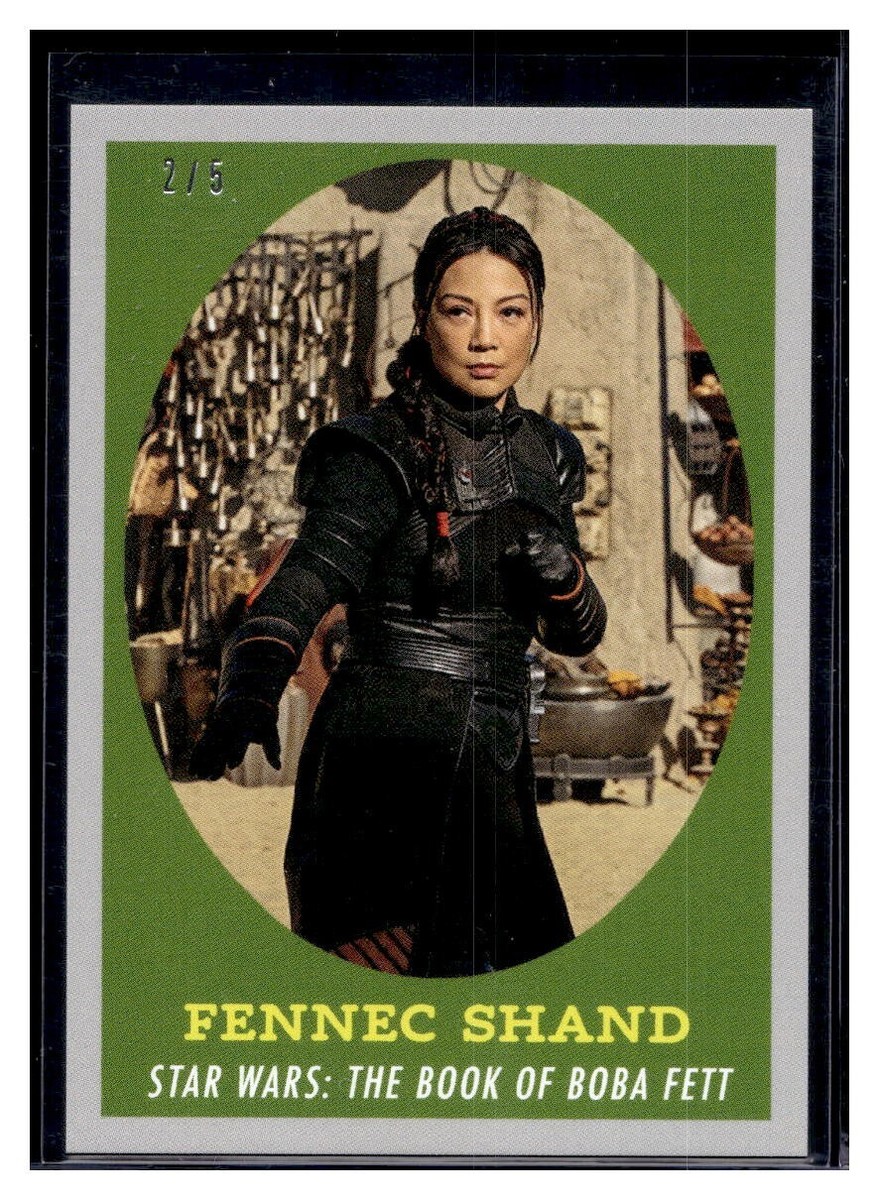 topps star wars サインカード25シリFennec Shand