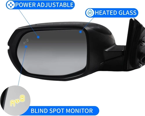 Side Mirror for Honda CRV 2017-2022 Power Heated Signal BSM Left Driver Side LH