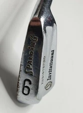 Spalding International Registered 6 Iron - Med. Flex Lightweight Steel Golf Club