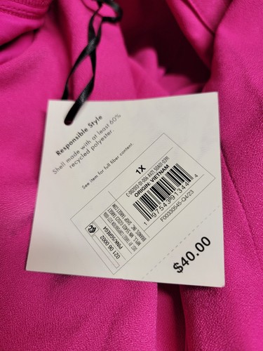 Ava & Viv Women's Pink Blazer Size XXL - Picture 5 of 5