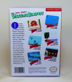 NES Storage Case - The Bugs Bunny Birthday Blowout - NO GAME