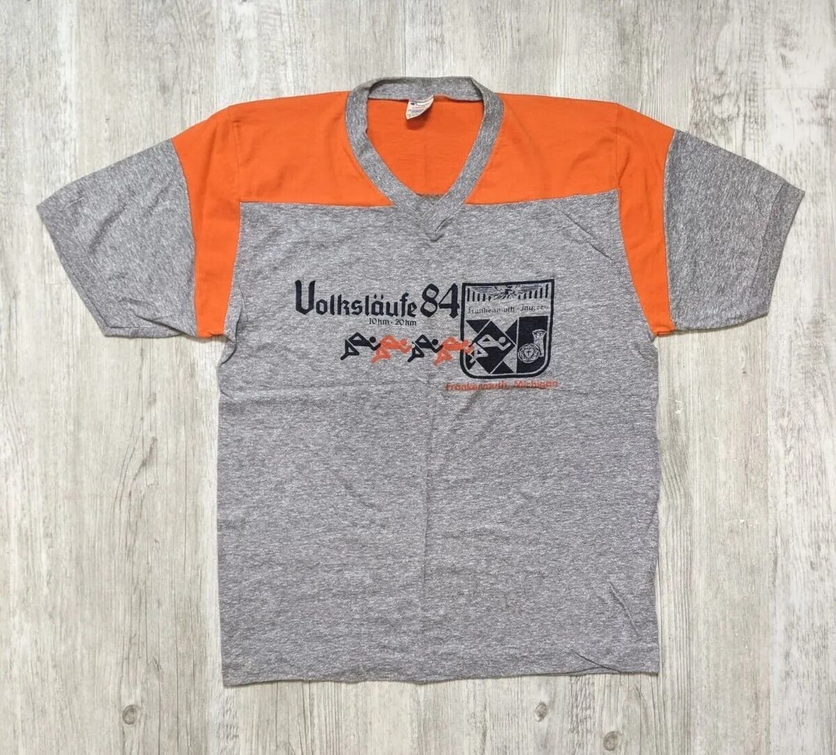 VTG 80s Champion Tag 1984 Frankenmuth Volkslauffe Colorblock VTG 80s Champion Tag 1984 Frankenmuth Volkslauffe Colorblock