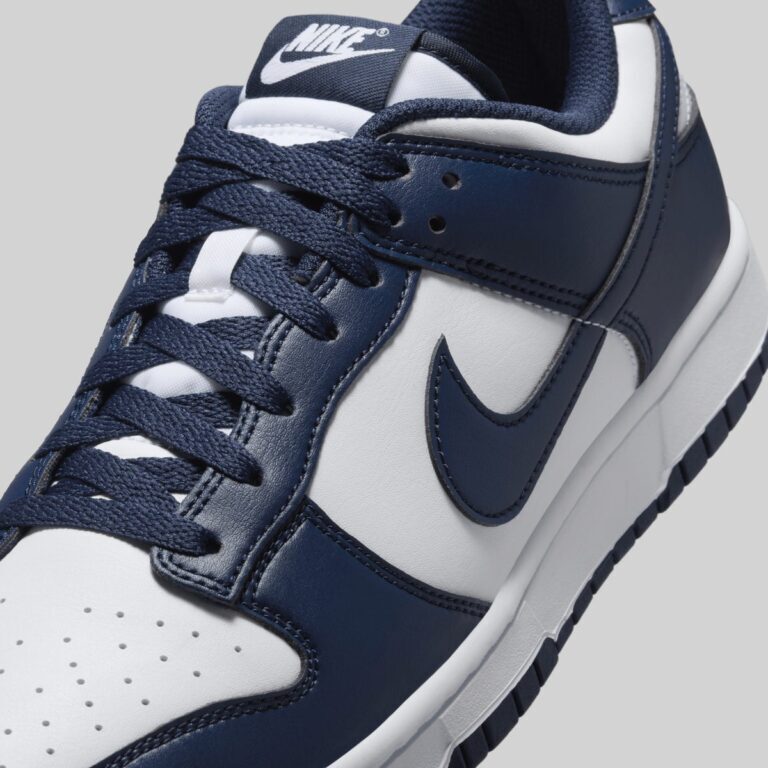 HF5441-107 Nike Dunk Low Retro White White Midnight (Men's HF5441-107 Nike Dunk Low Retro White White Midnight (Men's