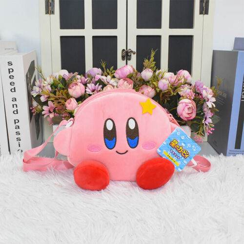 7.1" Kirby Super Star Plush Toys Backpack Shoulder Bags Stuffed Doll Gifts - Picture 1 of 17